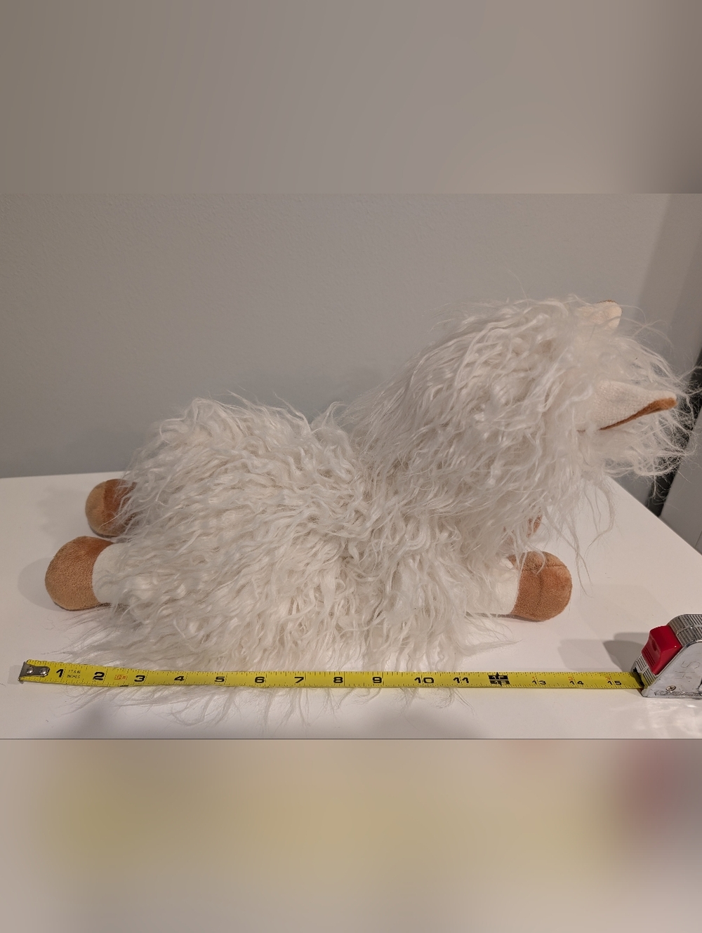 Plush Shaggy Alpaca - Picture 5 of 5